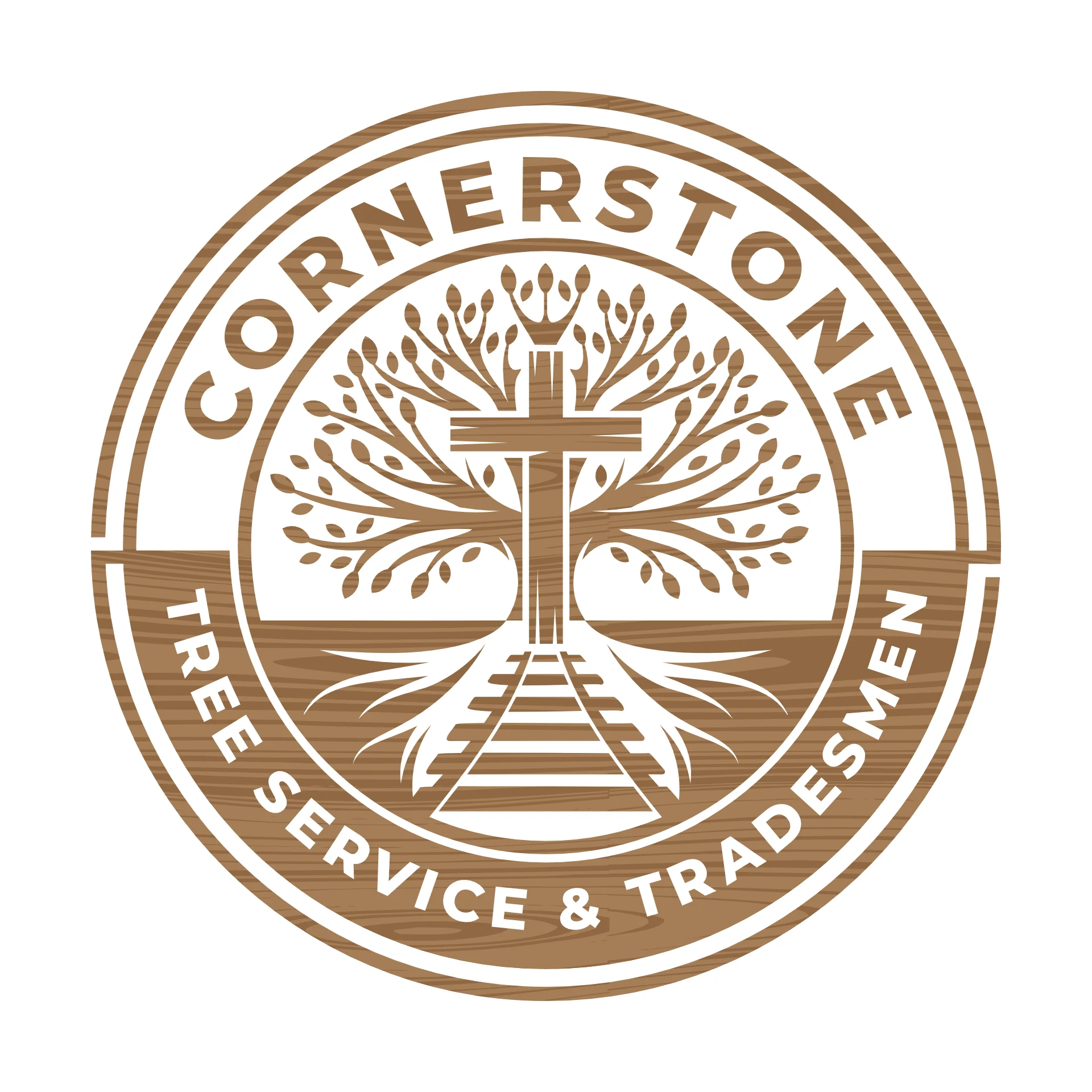 Cornerstone Tree Service & Tradesmen Logo